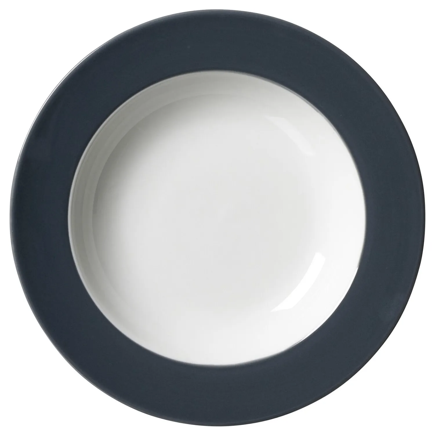 Discount Suppenteller Doppio | 22 cm | anthrazit Teller