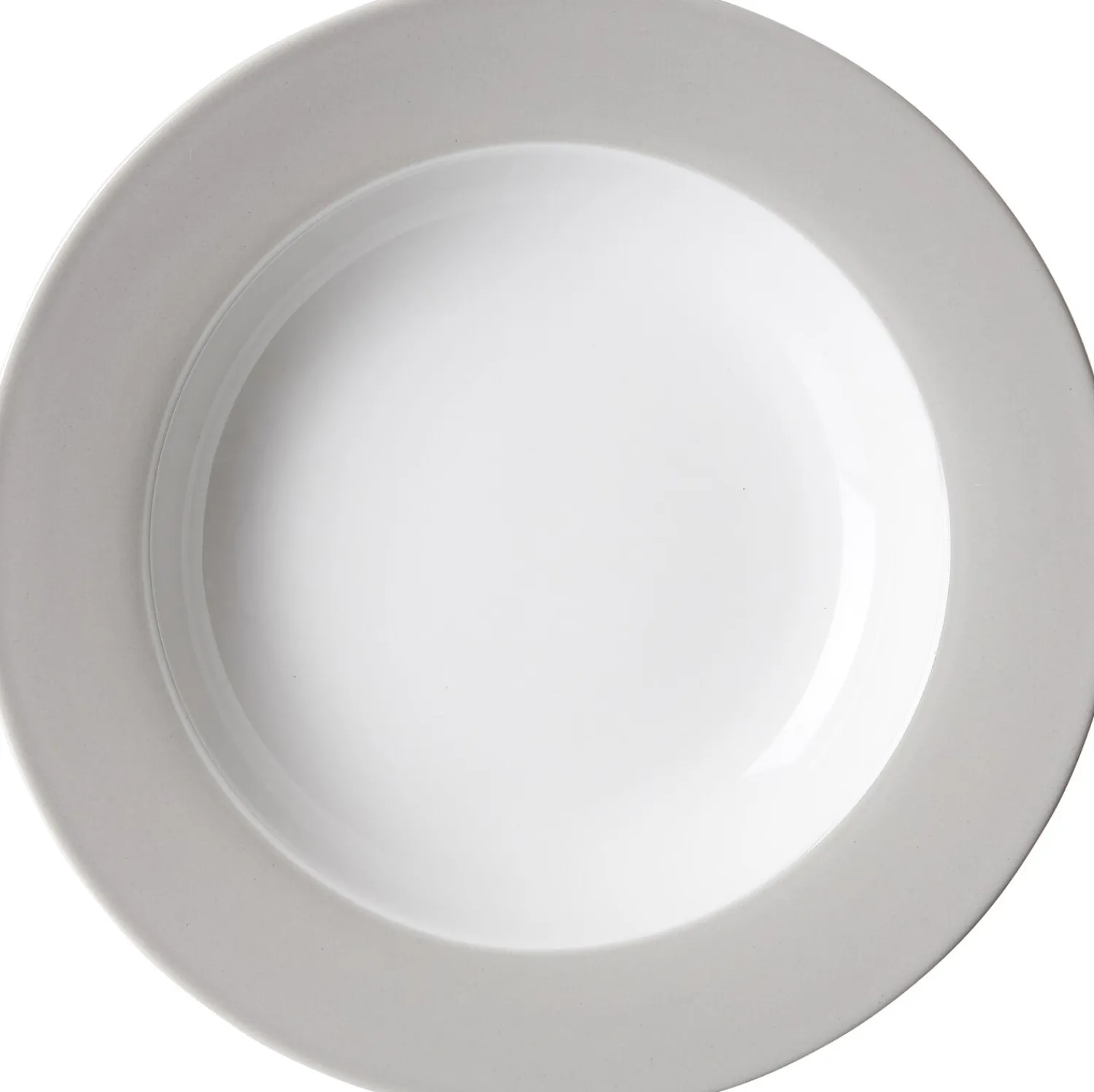 Hot Suppenteller Doppio | 22 cm | grau Teller