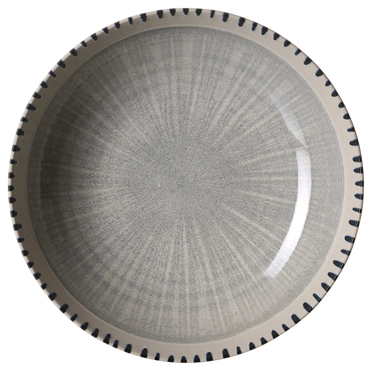 Outlet Suppenteller Natura | 21 cm | grau Teller