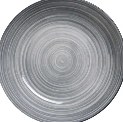 New Suppenteller Sendai Wirbel | 20 cm | grau Teller