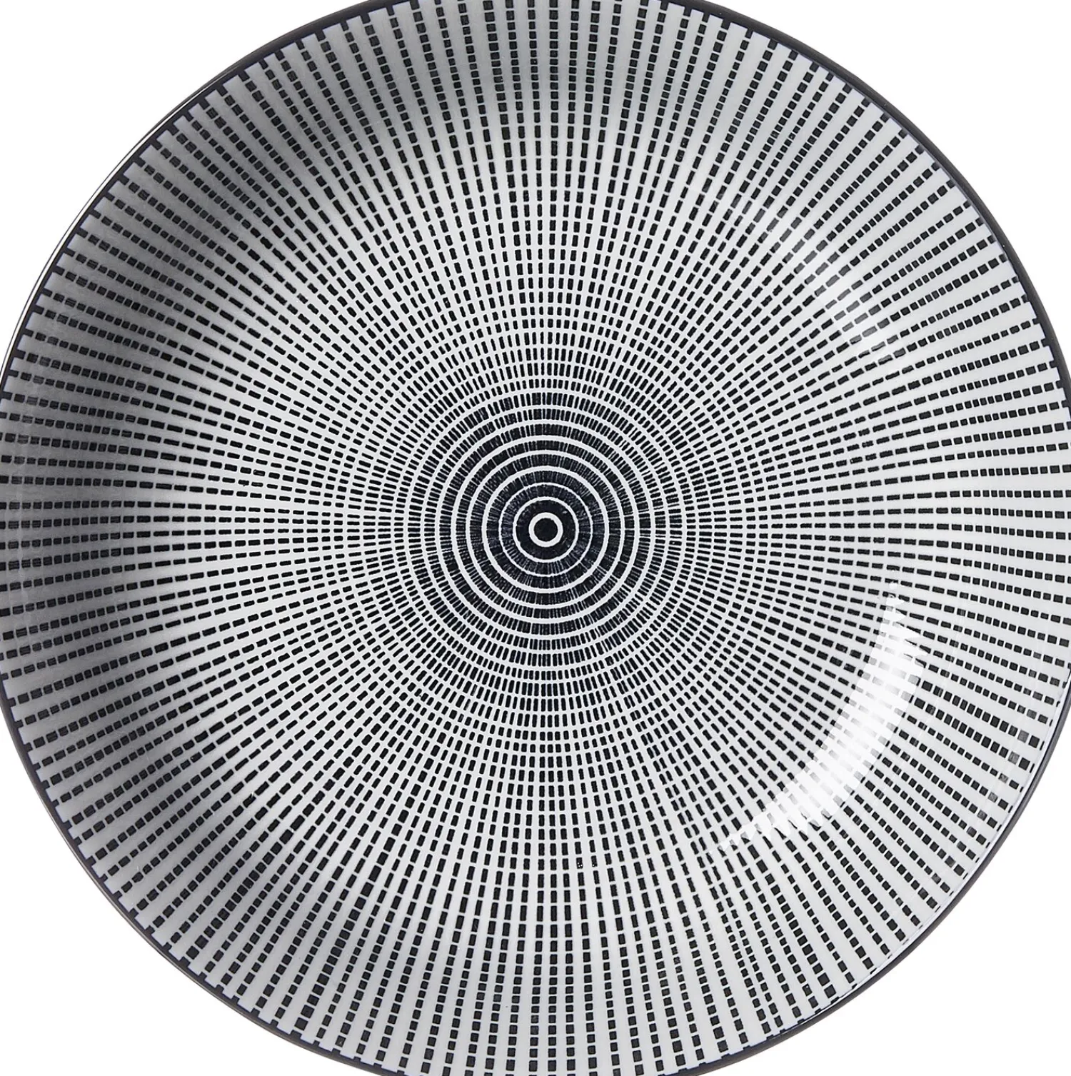 Suppenteller Takeo Stripes | 20,5 cm | schwarz Teller