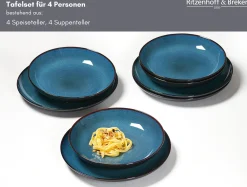 Sale Tafelservice Bali | 8-teilig | blau Set