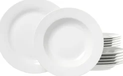 Discount Tafelservice Bianco | 12-teilig | weiss Service