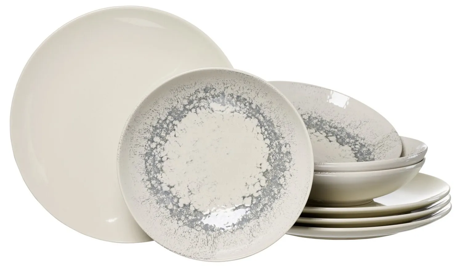 Discount Tafelservice Cecina | 8-teilig | graphit Set