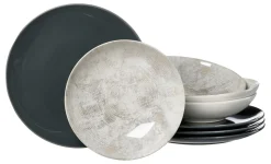 Outlet Tafelservice Cecina | 8-teilig | perle Set