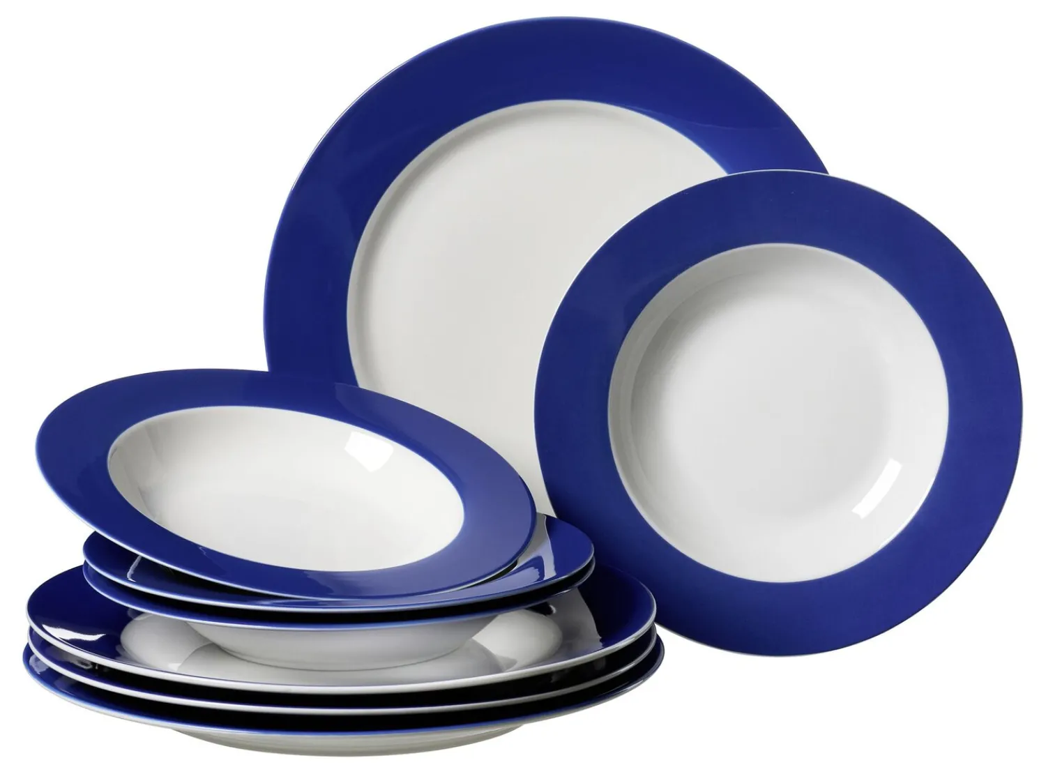 Best Tafelservice Doppio | 8-teilig | blau Service