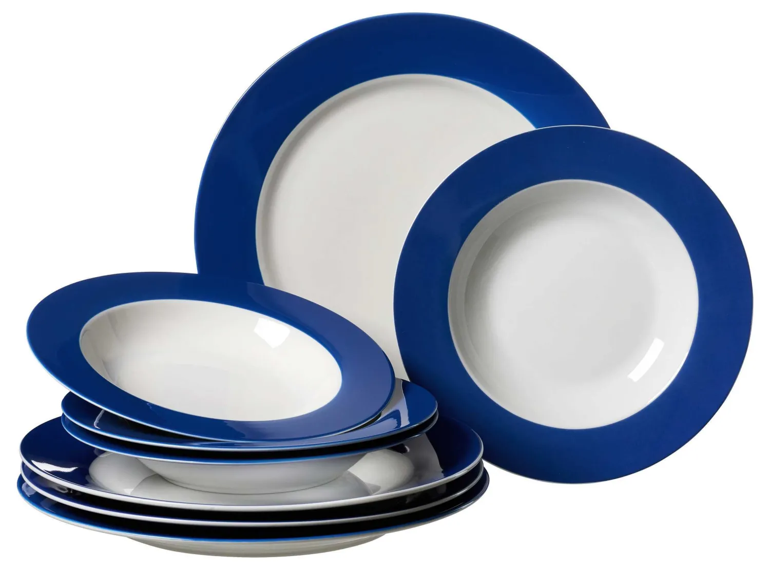 Best Tafelservice Doppio | 8-teilig | blau Service