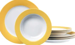 Best Tafelservice Doppio | 8-teilig | gelb Service