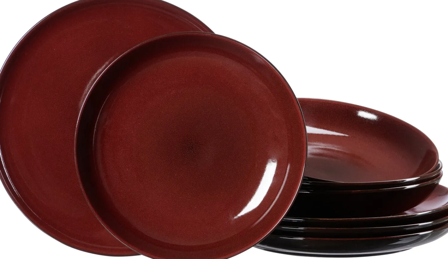 Clearance Tafelservice Gambia | 8-teilig | rot Set