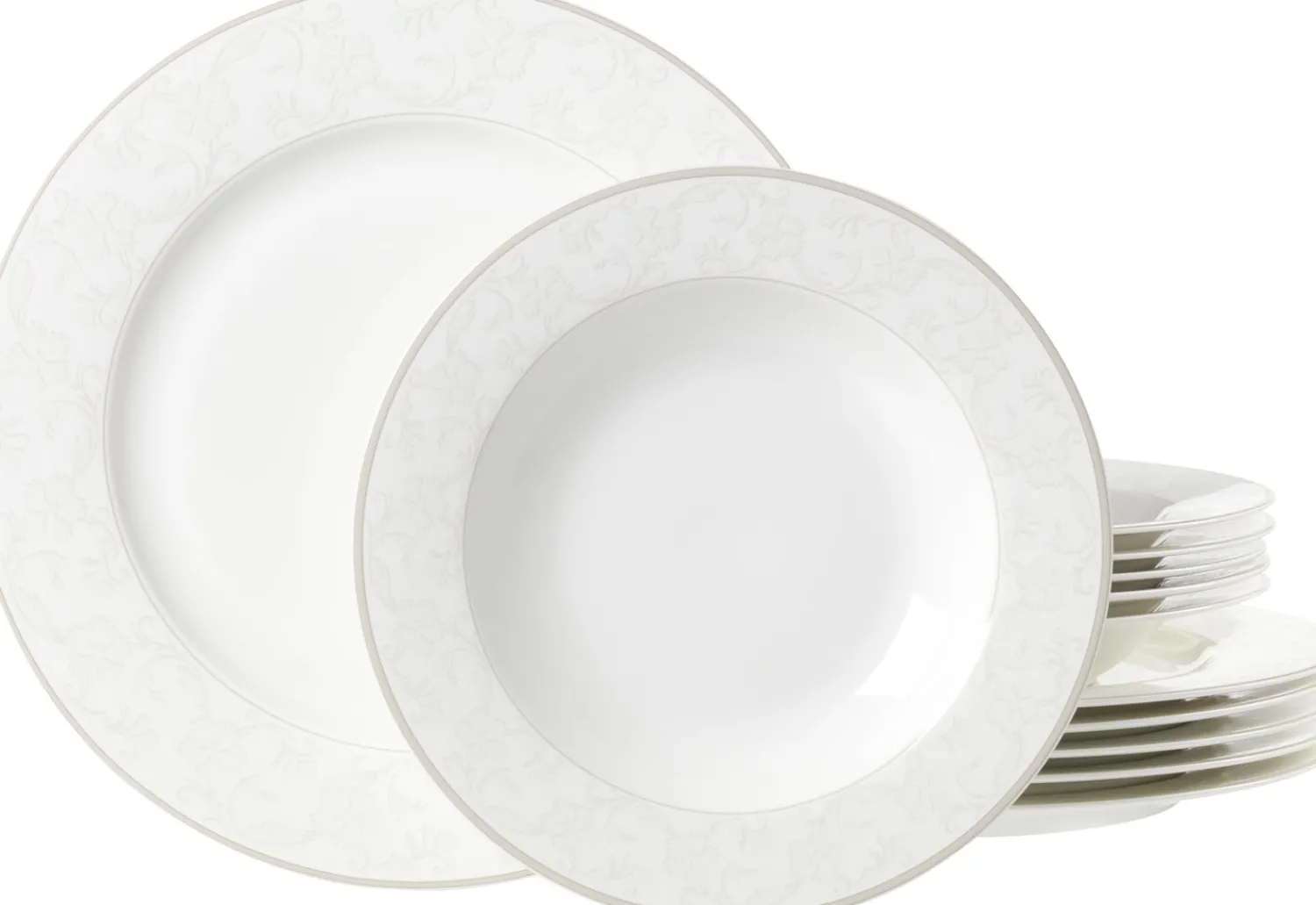 Outlet Tafelservice Isabella | 12-teilig | beige Service