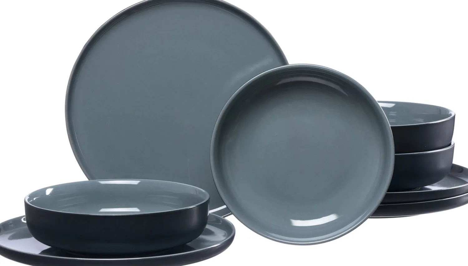 Online Tafelservice Jasper | 8-teilig | schwarz Service