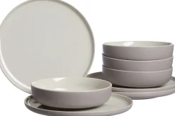 Tafelservice Jasper | 8-teilig | taupe Service