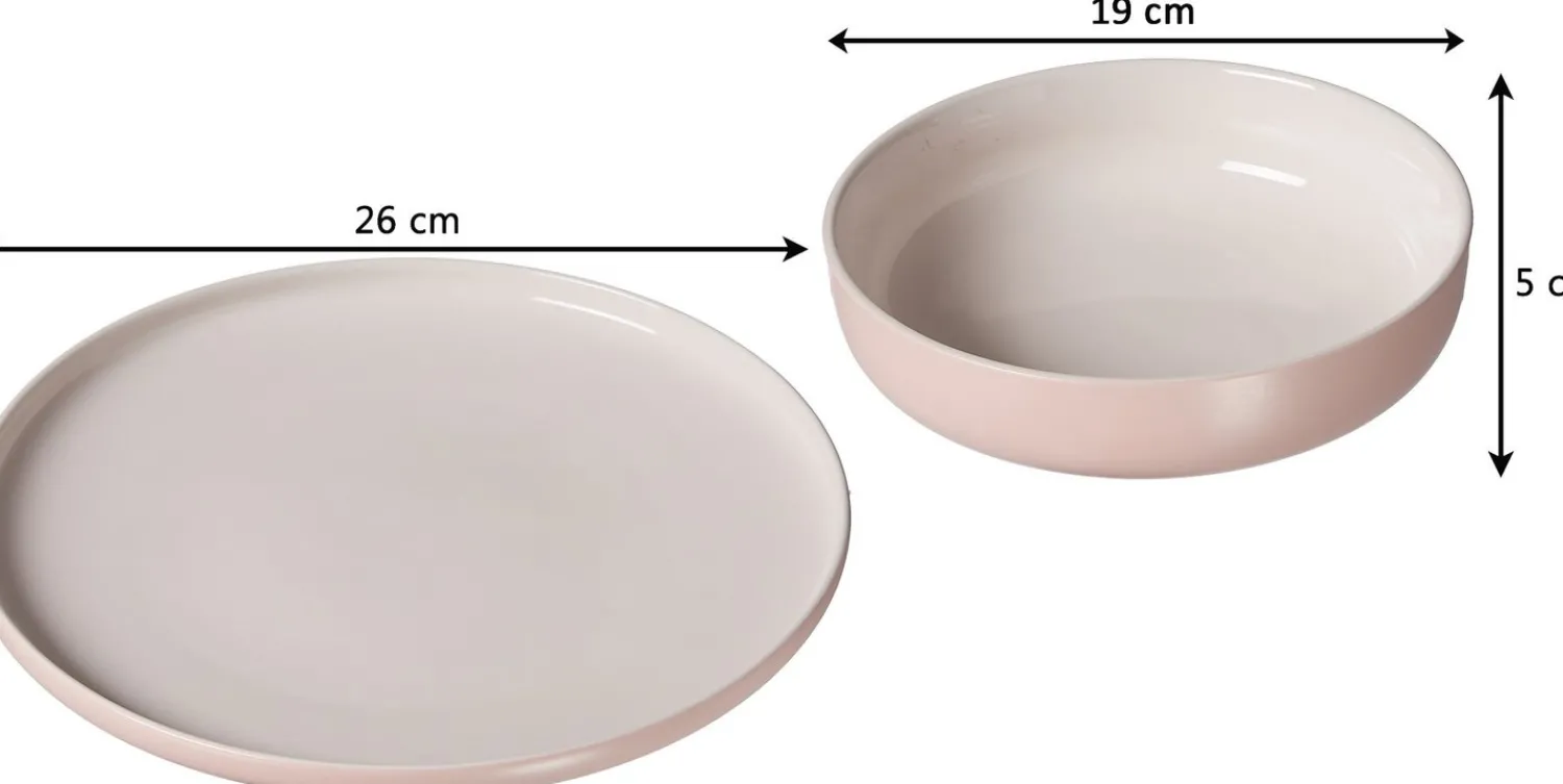 Tafelservice Jasper | 8-teilig | rose Service