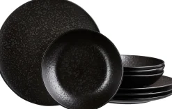 Online Tafelservice Kitwe | 8-teilig | schwarz Set