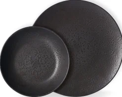 Online Tafelservice Kitwe | 8-teilig | schwarz Set