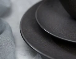 Online Tafelservice Kitwe | 8-teilig | schwarz Set