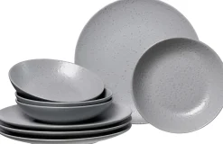 Best Tafelservice Kitwe | 8-teilig | grau Set