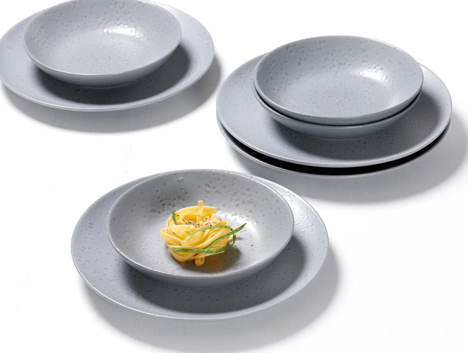 Best Tafelservice Kitwe | 8-teilig | grau Set
