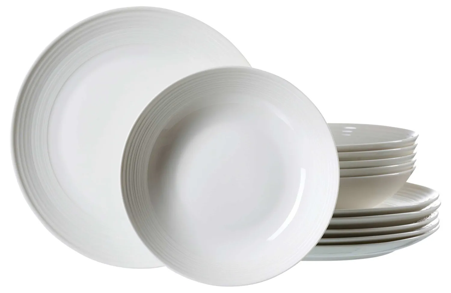 Best Tafelservice Levi | 12-teilig | weiss Service