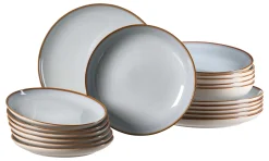 Hot Tafelservice Portofino | 18-teilig | grau Set