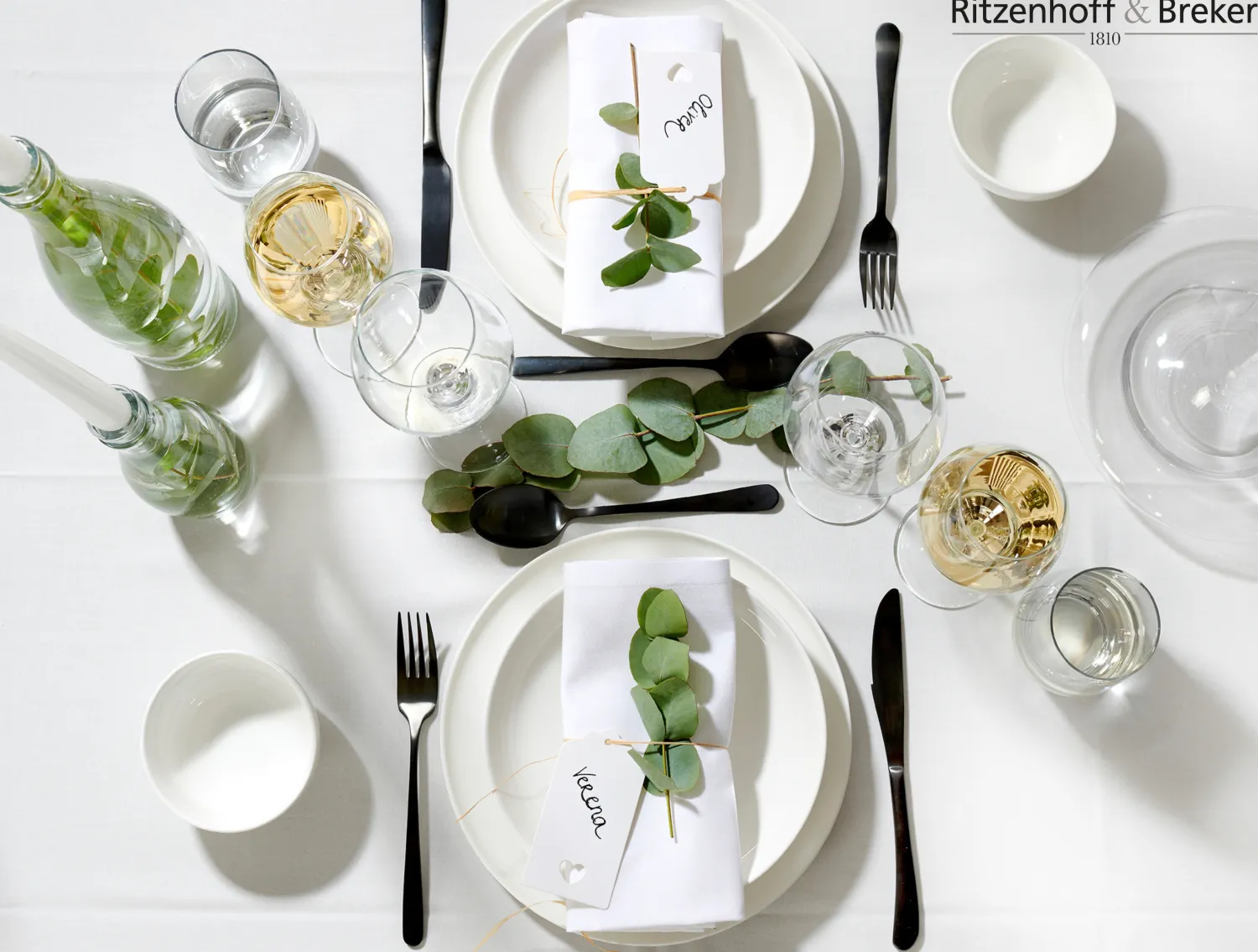 Discount Tafelservice Skagen | 12-teilig | weiss Service