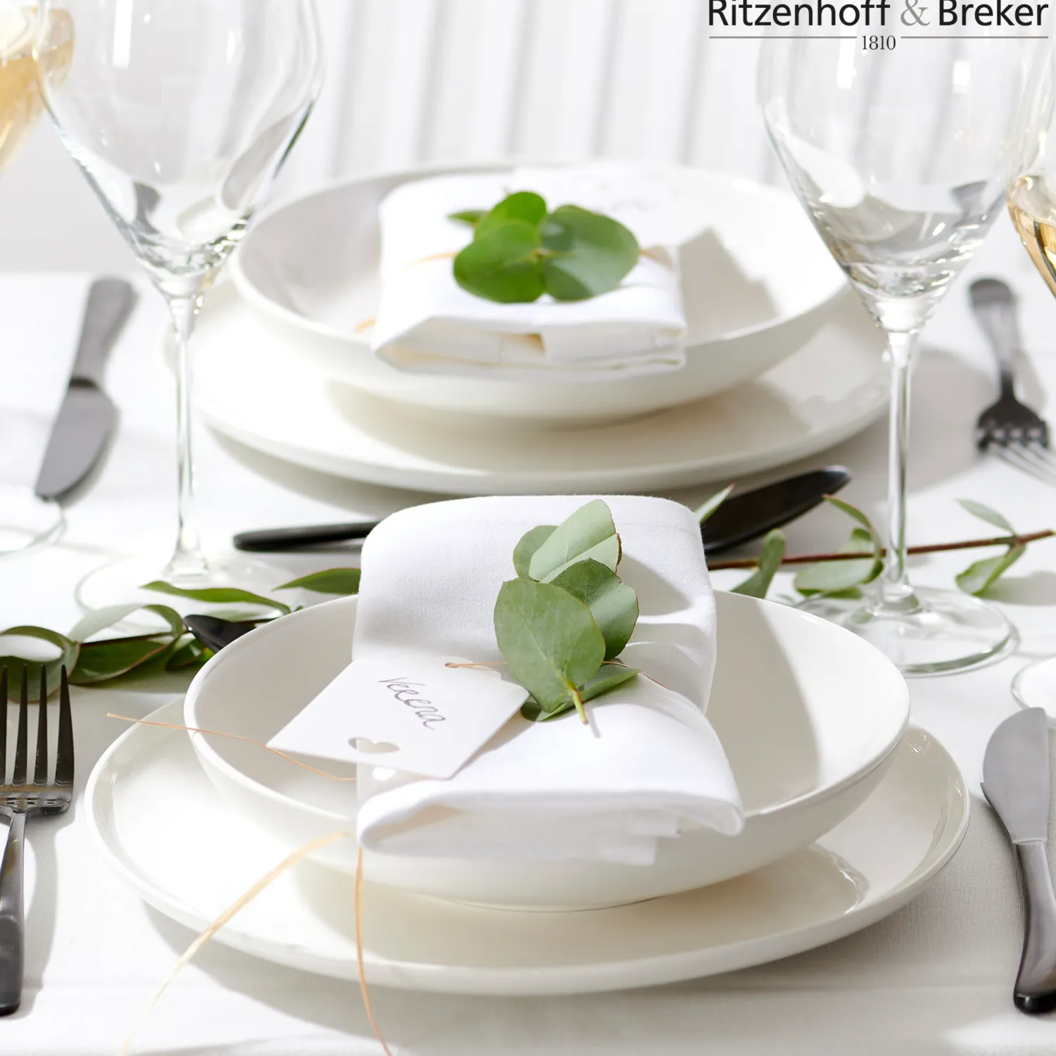 Best Tafelservice Skagen | 12-teilig | weiss Service