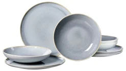 Sale Tafelservice Skagen Stone | 8-teilig | grau Service