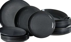 Discount Tafelservice Toledo | 18-teilig | anthrazit Service