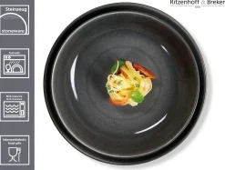 New Tafelservice Toledo | 8-teilig | grau Set