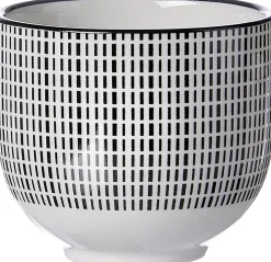 Clearance Teebecher Takeo Stripes | 150 ml | schwarz | ohne Henkel Becher