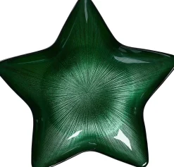 Online Teller Starlight | 29 cm | grün | sternenförmig Teller