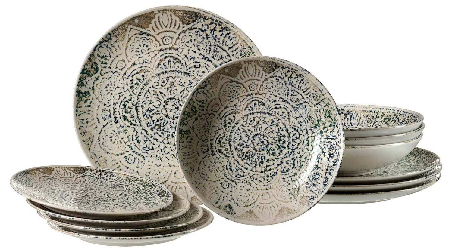 Best Tellerset Luigi | 12-teilig Set
