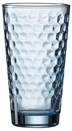 Discount Trinkglas Favo | 350 ml | blau Glas