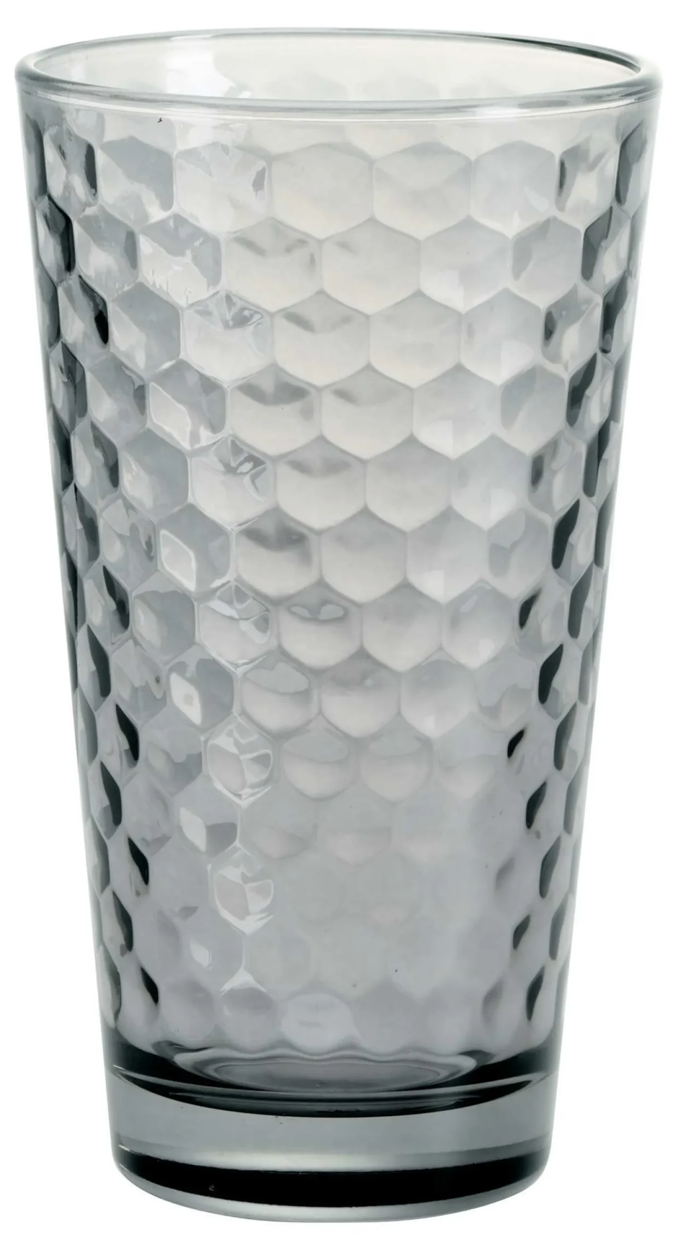 Trinkglas Favo | 350 ml | grau Glas