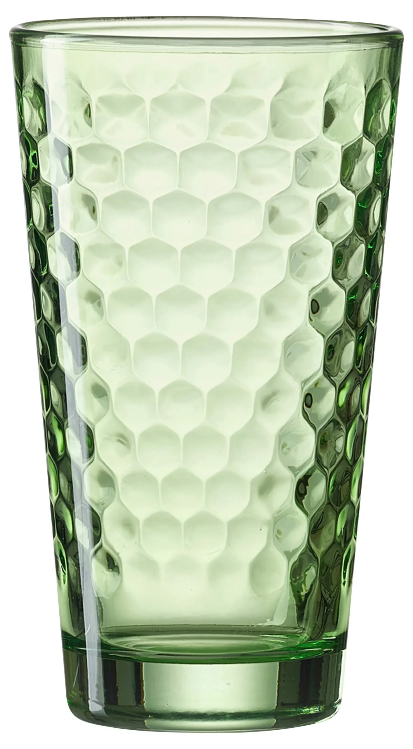 Hot Trinkglas Favo | 350 ml | grün Glas