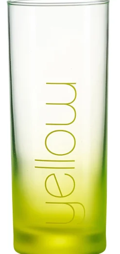 Hot Trinkglas Flash | 360 ml | gelb Glas