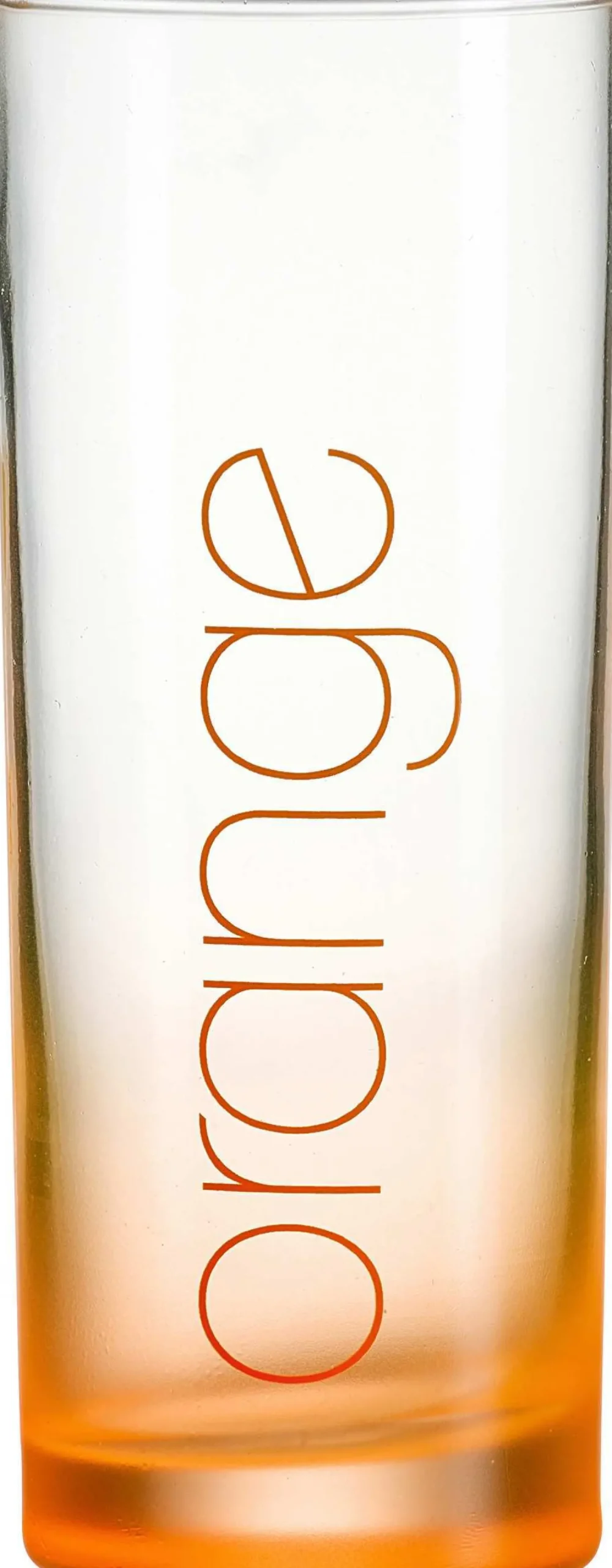 Online Trinkglas Flash | 360 ml | orange Glas