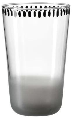 Online Trinkglas Natura | 400 ml | grau Glas