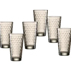 Clearance Trinkgläser-Set Favo | 6-teilig | smoke | 350 ml Gläser-Set