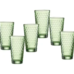 Online Trinkgläser-Set Favo | 6-teilig | grün | 350 ml Gläser-Set