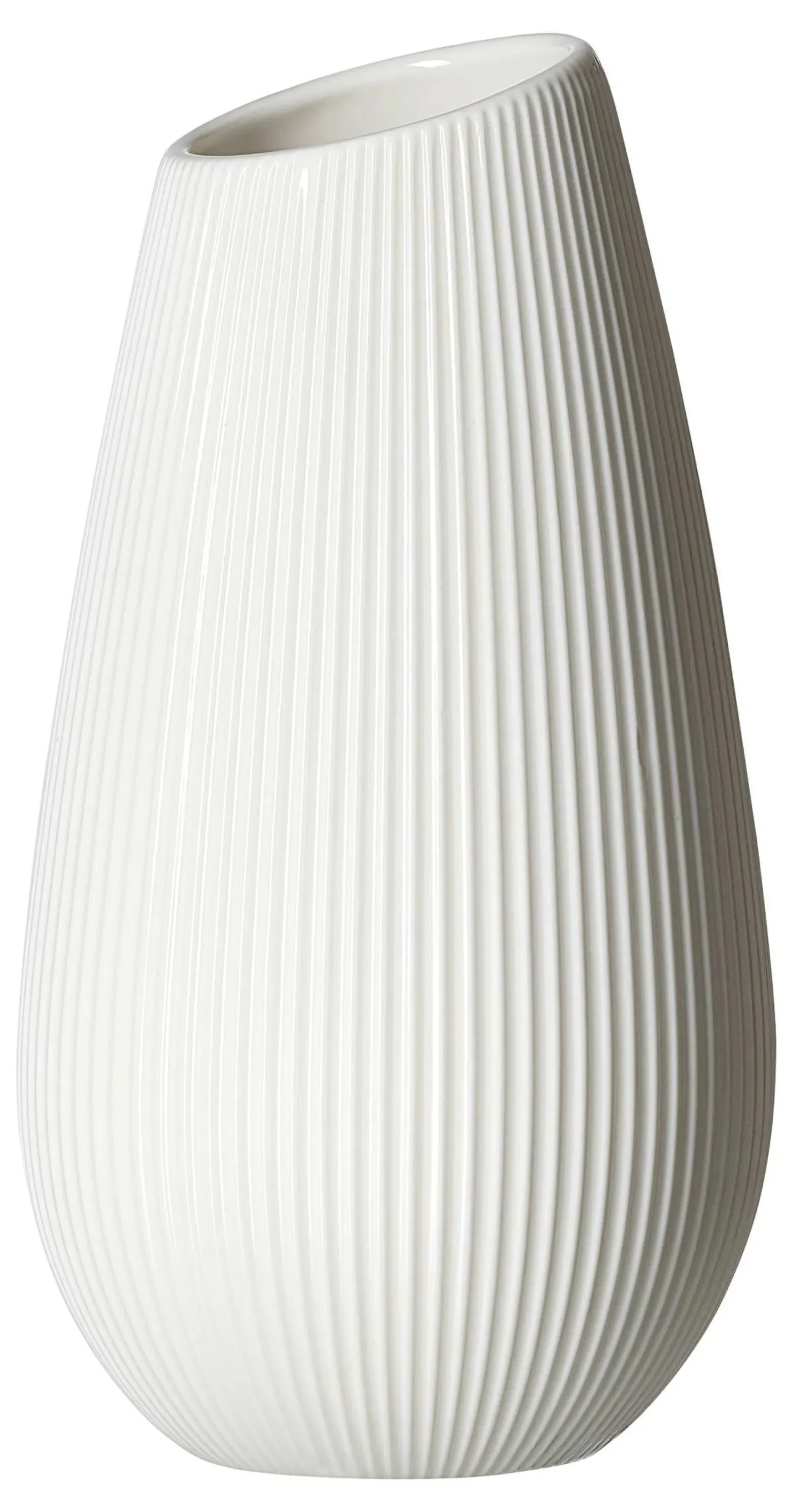 Outlet Vase Alma | 10 x 10 x 20 cm | weiss Vase