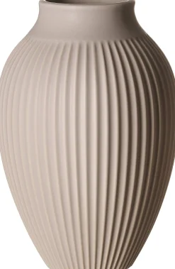 Outlet Vase Alsta | 13 x 13 x 19 cm | matt beige Vase