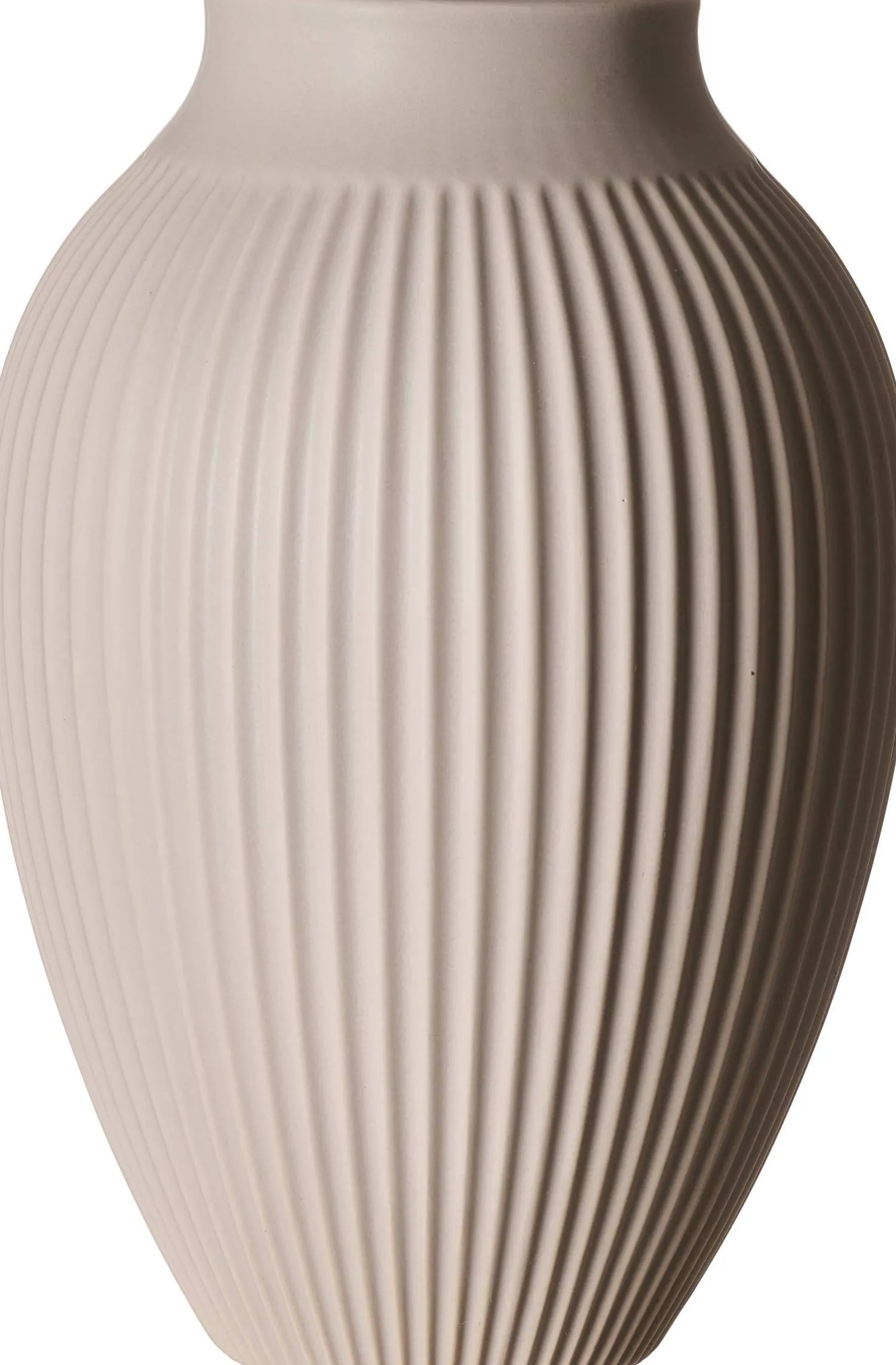 Vase Alsta | 19 x 19 x 27,5 cm | matt beige Vase