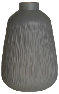 New Vase Anja | 21,5 x 21,5 x 32,5 cm | grau Vase