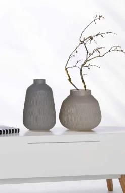 Sale Vase Anja | 28 x 28 x 25,5 cm | taupe Vase