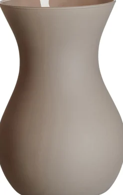 Outlet Vase Annalena | 12 x 12 x 18 cm | matt braun Vase