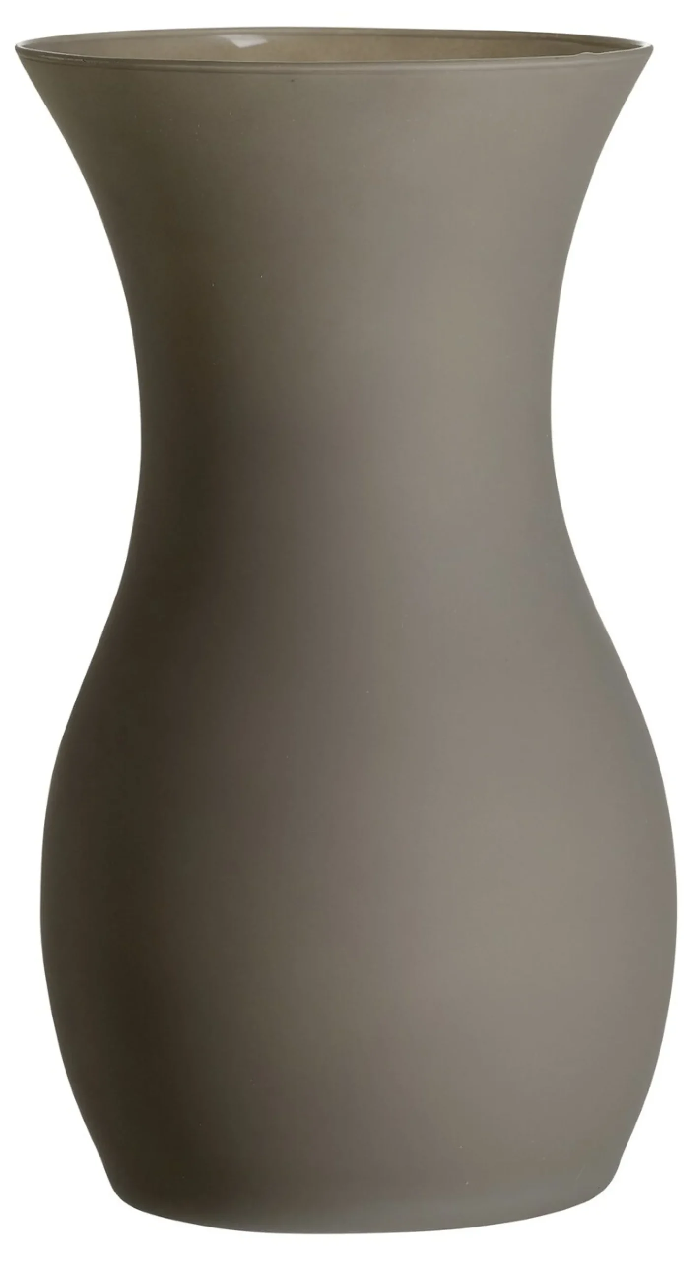 Clearance Vase Annalena | 14 x 14 x 25 cm | matt braun Vase