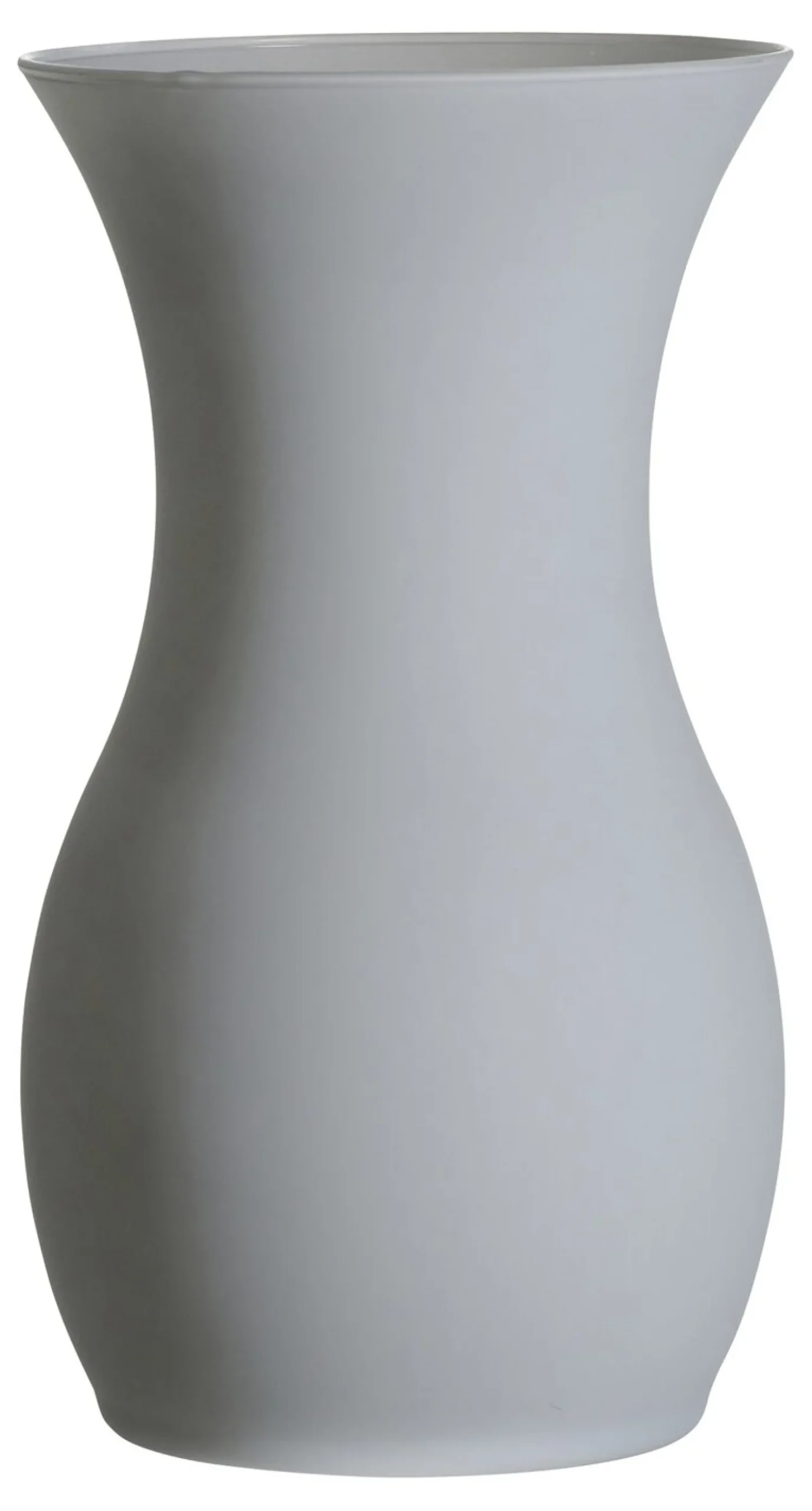 Online Vase Annalena | 14 x 14 x 25 cm | matt grau Vase