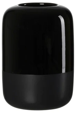 Vase Dome | 14,5 x 14,5 x 20 cm | schwarz Vase