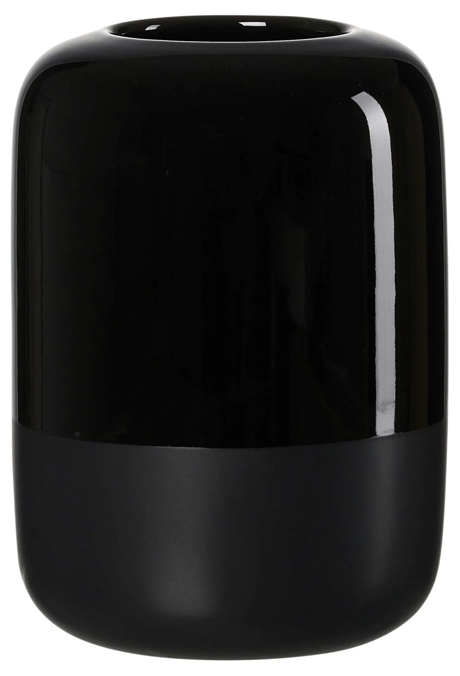 Vase Dome | 14,5 x 14,5 x 20 cm | schwarz Vase